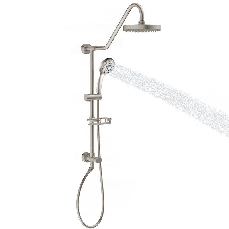 Pulse Kauai III Brushed-Nickel 1.8GPM Shower System 1011-BN-1.8GPM