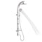 Pulse Bonzai Silver Aluminum 2.5 GPM Shower System 1017-S