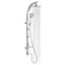 Pulse Bonzai Silver Aluminum 2.5 GPM Shower System 1017-S