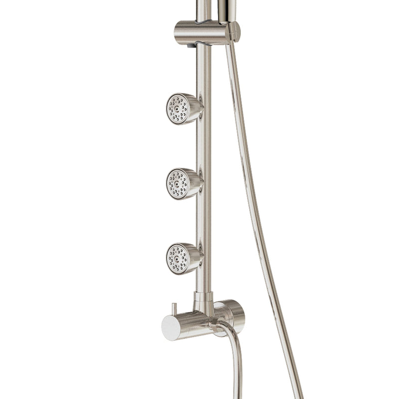 Pulse Lanikai Brushed-Nickel 2.5 GPM Shower System 1028-BN