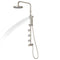 Pulse Lanikai Brushed-Nickel 2.5 GPM Shower System 1028-BN