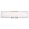 Abra Lighting Curved glass panel LED vanity 20011WV-BN