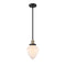 Innovations Lighting Small Bullet 1 Light Mini Pendant part of the Franklin Restoration Collection 201S-BAB-G661-7