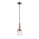 Innovations Lighting Small Bell 1 Light Mini Pendant part of the Franklin Restoration Collection 206-AC-G513