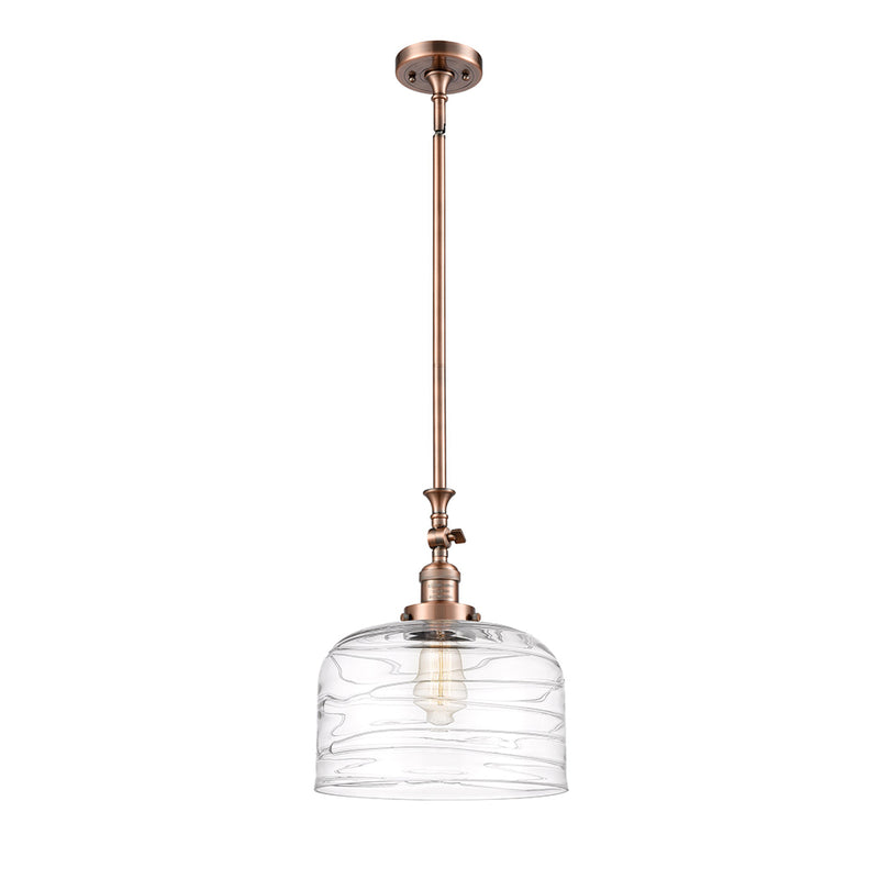Innovations Lighting X-Large Bell 1 Light Mini Pendant part of the Franklin Restoration Collection 206-AC-G713-L