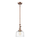 Innovations Lighting Large Bell 1 Light Mini Pendant part of the Franklin Restoration Collection 206-AC-G713