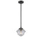 Oxford Mini Pendant shown in the Oil Rubbed Bronze finish with a Seedy shade