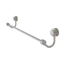 Allied Brass Venus Collection 18 Inch Towel Bar with Dotted Accent 421D-18-SN
