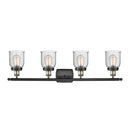 Innovations Lighting Small Bell 4 Light Bath Vanity Light Part Of The Ballston Collection 916-4W-BAB-G54