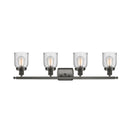Innovations Lighting Small Bell 4 Light Bath Vanity Light Part Of The Ballston Collection 916-4W-OB-G54
