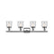 Innovations Lighting Small Bell 4 Light Bath Vanity Light Part Of The Ballston Collection 916-4W-PC-G52
