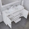 Alya Bath Sortino 60 Double" Modern Bathroom Vanity White AB-MD660D-W