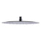 ALFI 12" Oval Brushed Solid Stainless Steel Ultra Thin Rain Shower Head RAIN128-BSS