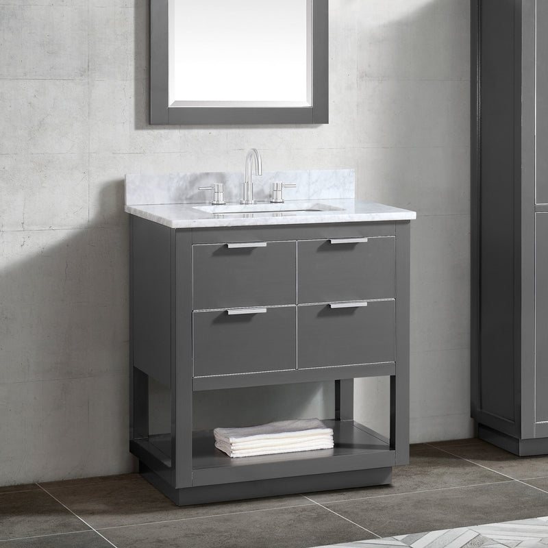 Avanity Allie 31 inch Vanity Combo ALLIE-VS31-TGS-C