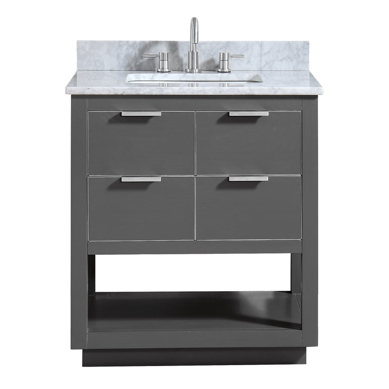 Avanity Allie 31 inch Vanity Combo ALLIE-VS31-TGS-C