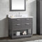 Avanity Allie 37 inch Vanity Combo ALLIE-VS37-TGS-C
