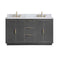 Avanity Austen 61 inch Vanity Combo AUSTEN-VS61-TGG-C