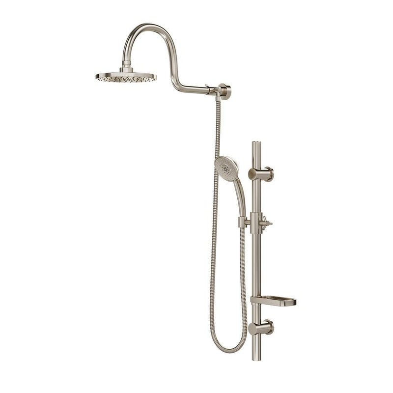 Pulse AquaRain Brushed-Nickel 2.5 GPM Shower System 1019-BN