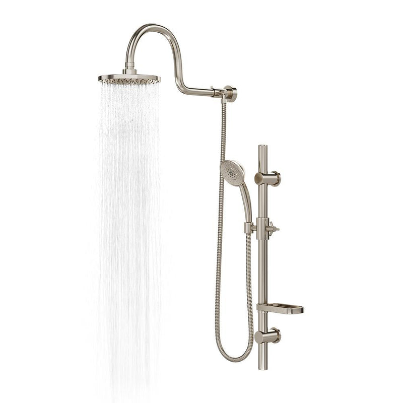 Pulse AquaRain Brushed-Nickel 2.5 GPM Shower System 1019-BN