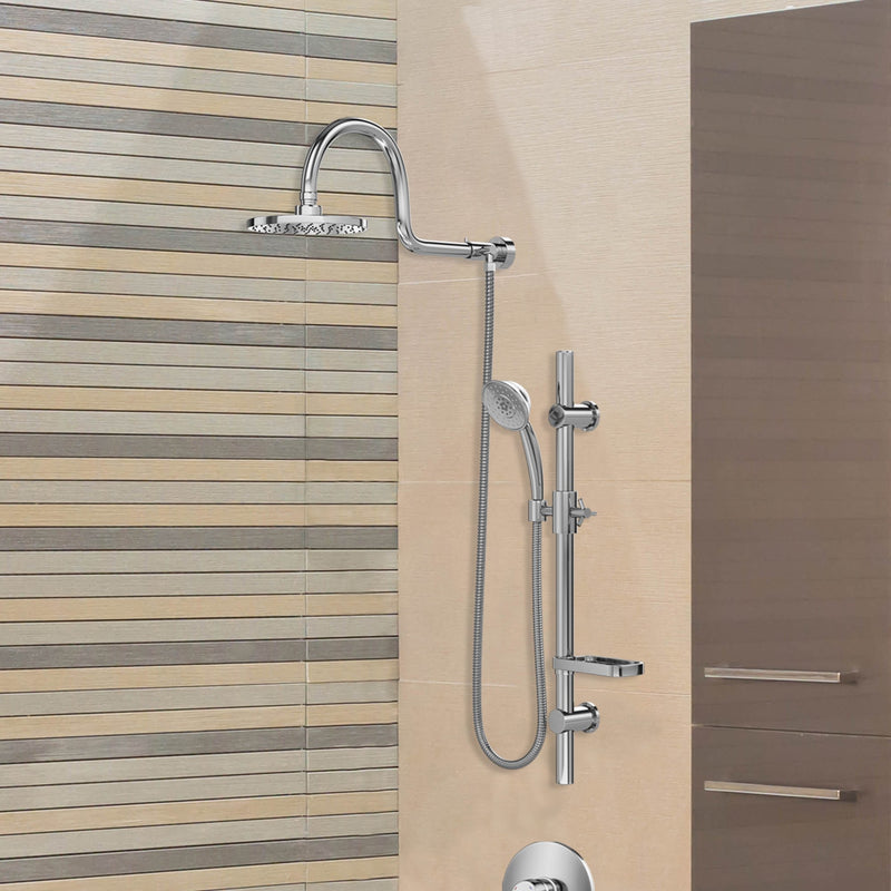 Pulse AquaRain Chrome 2.5 GPM Shower System 1019-CH