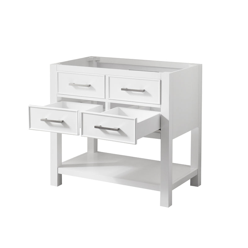 Avanity Brooks 37 inch Vanity Combo BROOKS-VS36-WT-C