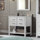 Avanity Brooks 37 inch Vanity Combo BROOKS-VS36-WT-C