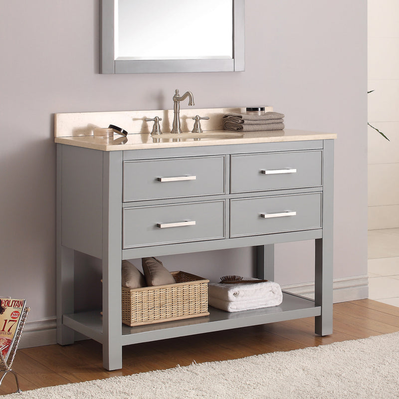 Avanity Brooks 43 inch Vanity Combo BROOKS-VS42-CG-B