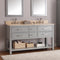Avanity Brooks 61 inch Vanity Combo BROOKS-VS60-CG-B