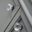Water Creation 24" Cashmere Gray Single Sink Bathroom Vanity From The Derby Collection DE24CW01CG-000000000