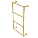 Allied Brass Dottingham Collection 4 Tier 24 Inch Ladder Towel Bar DT-28-24-PB