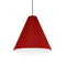 Dainolite 14W Led Pendant Red EMLED-13P-RD