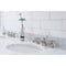 Water Creation Empire 72" Wide Double Wash Stand Only In Polished Nickel PVD Finish EP72A-0500