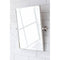 Water Creation Empire 72" Wide Double Wash Stand Only In Polished Nickel PVD Finish EP72A-0500