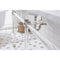 Water Creation Empire 72" Wide Double Wash Stand Only In Polished Nickel PVD Finish EP72A-0500