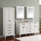 Avanity Madison 61 inch Vanity Combo MADISON-VS60-WT-C