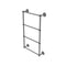 Allied Brass Monte Carlo Collection 4 Tier 36 Inch Ladder Towel Bar with Dotted Detail MC-28D-36-GYM