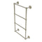 Allied Brass Monte Carlo Collection 4 Tier 36 Inch Ladder Towel Bar with Dotted Detail MC-28D-36-PNI