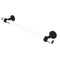 Allied Brass Pacific Beach Collection 36 Inch Towel Bar with Groovy Accents PB-41G-36-ORB