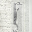 Pulse Aloha Brushed Stainless Steel 2.5 GPM Shower System 1021-SSB