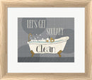 Veronique Charron Squeaky Clean I White Washed Rounded Oatmeal Faux Wood R817726-AEAEAGJEMY