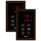 Dual Touch Panel Control System in Oil Rubbed Bronze