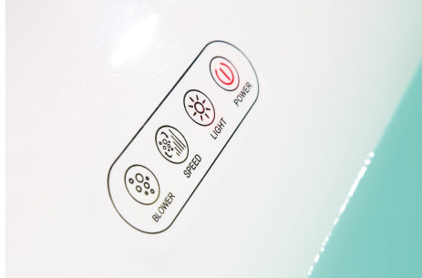 ALFI EAGO 6' White Free Standing Air Bubble Bathtub AM2140
