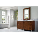 James Martin Metropolitan 60" Single Vanity American Walnut with 3 cm Ethereal Noctis Quartz Top 850-V60S-AWT-3ENC
