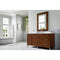 James Martin Metropolitan 60" Single Vanity American Walnut with 3 cm Ethereal Noctis Quartz Top 850-V60S-AWT-3ENC