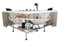 ALFI EAGO 5' Rounded Modern Double Seat Corner Whirlpool Bath Tub with Fixtures AM200