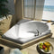 Atlantis Whirlpools Eclipse 60" x 60" Corner Whirlpool Jetted Bathtub